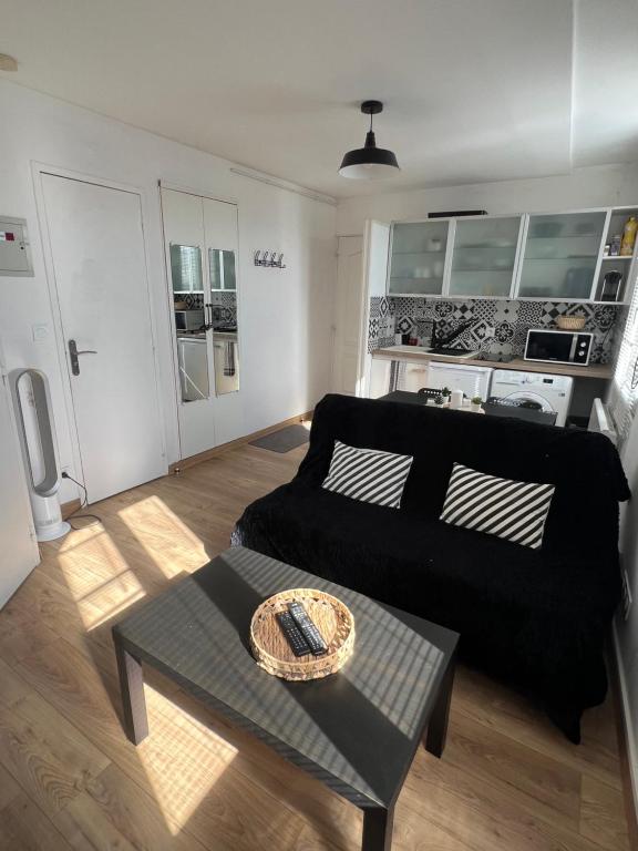 Kuchyň nebo kuchyňský kout v ubytování Appartement T1B place saint Anne
