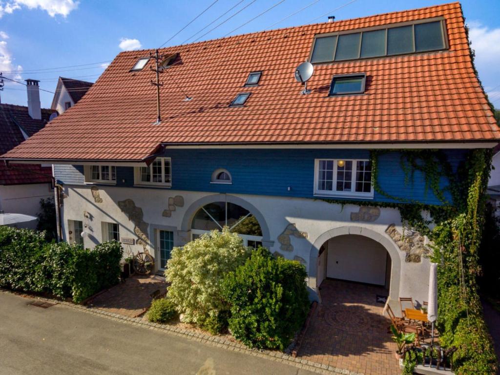 Gambar di galeri bagi Holiday apartment in the blue barn di Binzen