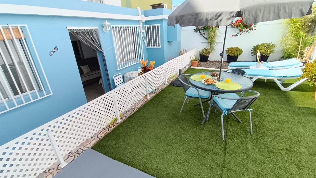 Κήπος έξω από το Casa Fortu La Palma