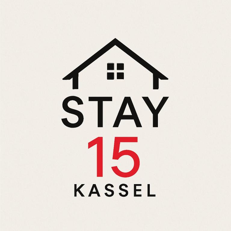 a house with the words stay kased at Stay 15 Kassel in Kassel