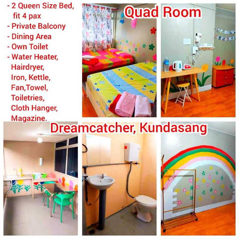 Dreamcatcher Homestay, Kundasang - Camera Quadrupla Con Vista Montagna