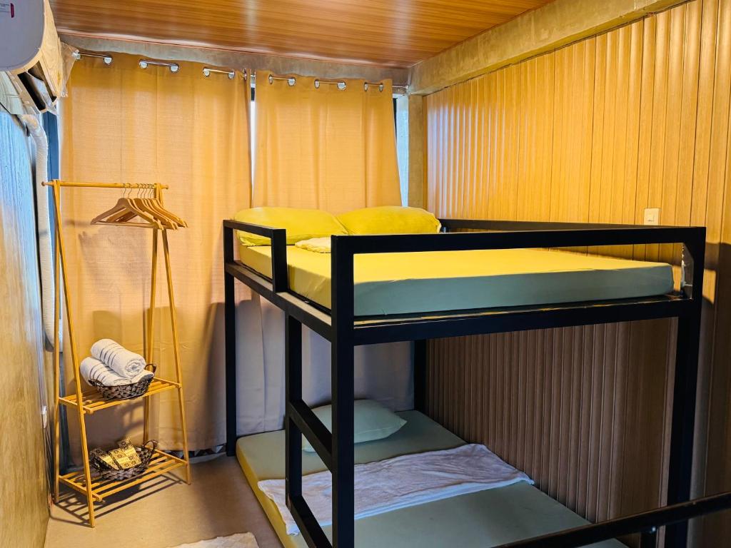 Postel nebo postele na pokoji v ubytování Maru Vibe lofthouse Elyu