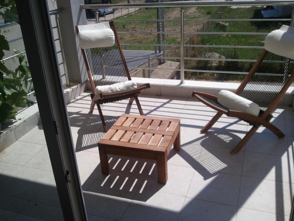 Balkón nebo terasa v ubytování Apartment Michail
