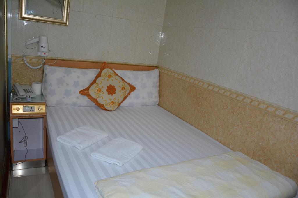 Postel nebo postele na pokoji v ubytování Everest Guest House