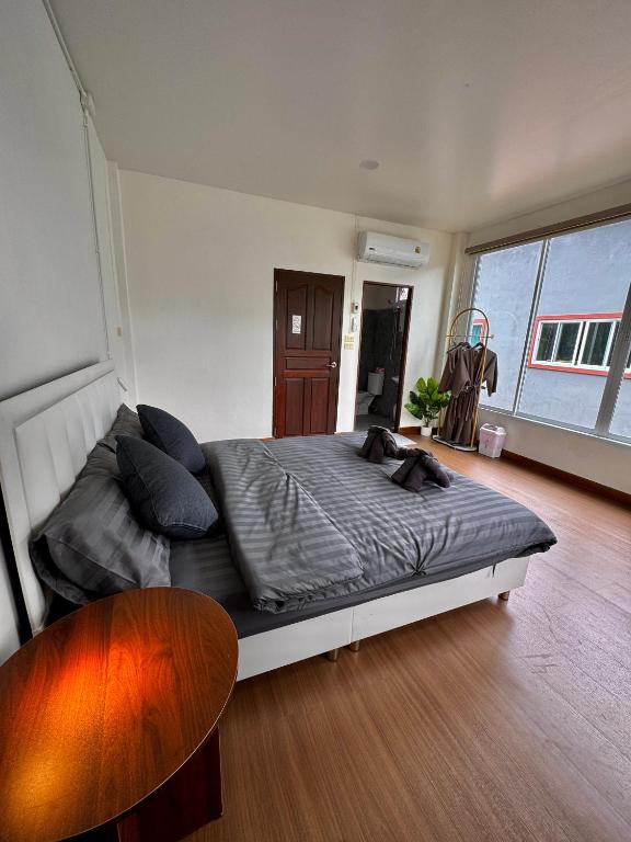 Postelja oz. postelje v sobi nastanitve khaosok Center Hostel
