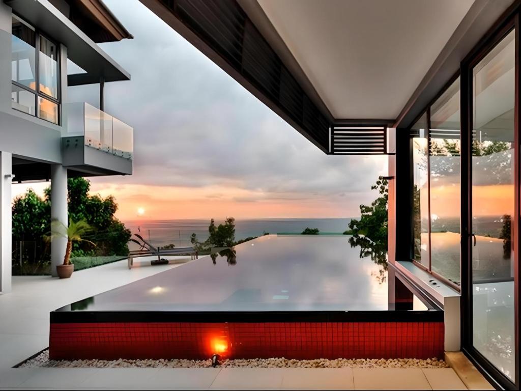 an image of a house with a swimming pool at Villa181 in Ko Lanta