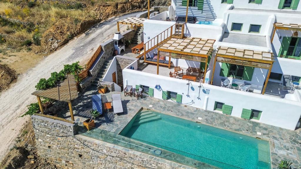 Bassein majutusasutuses Lefkes View Villa või selle lähedal