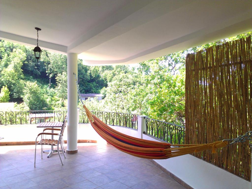 Balkón nebo terasa v ubytování Holiday House Villa Neda