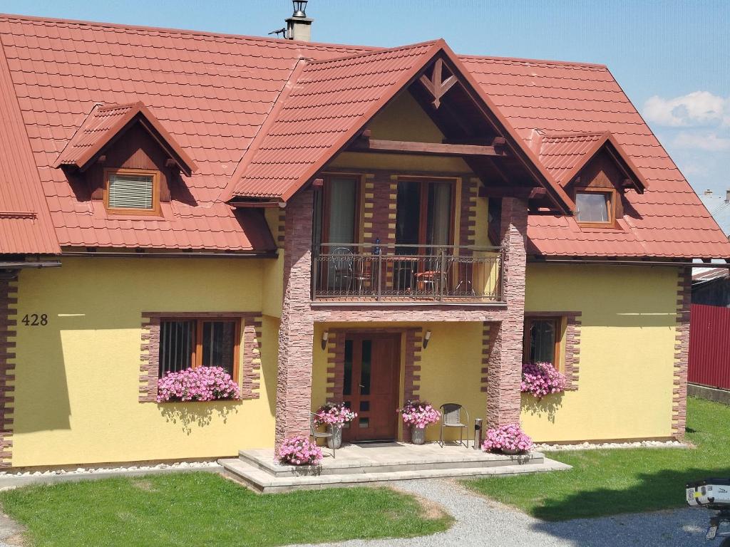 Budova, kde se penzion nachází