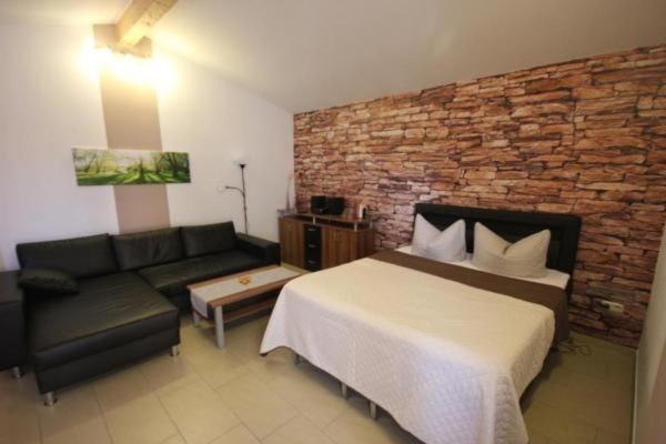 Postel nebo postele na pokoji v ubytování Mueritzbrise 3 Mit Terrasse Free Wifi