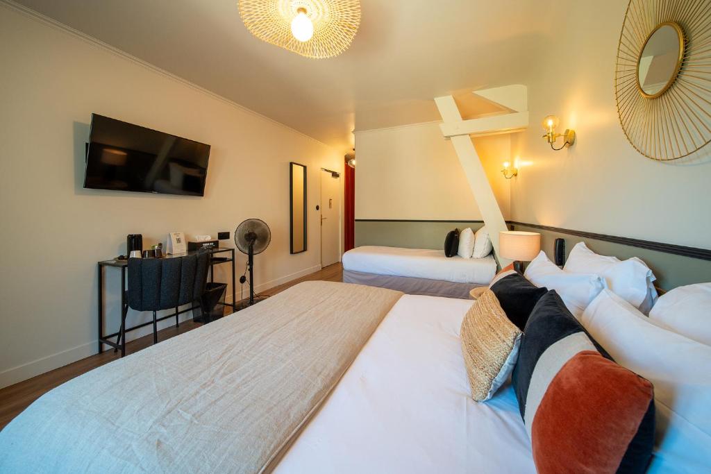 Hôtel Rive Sud - Comfort-driepersoonskamer