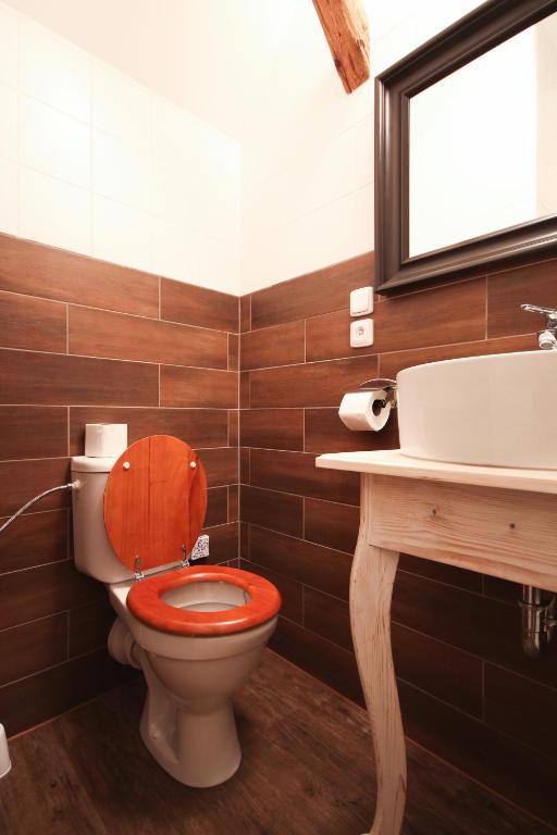 Łazienka w obiekcie Ubytování Kroupa