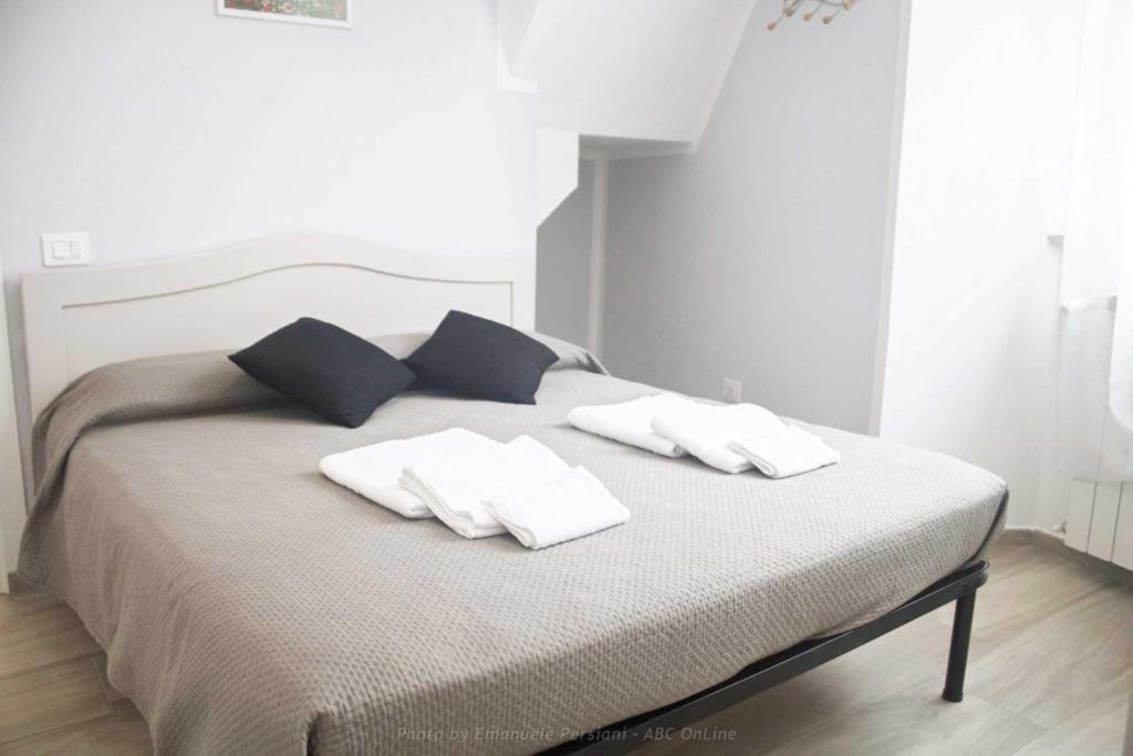 Postel nebo postele na pokoji v ubytování Il corso