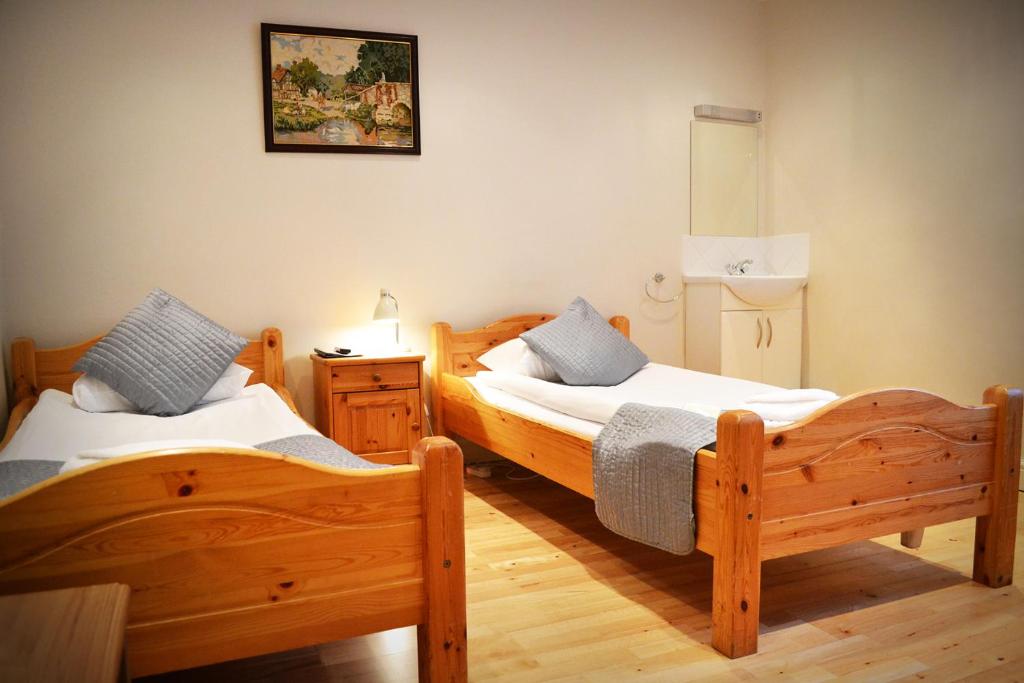 Postel nebo postele na pokoji v ubytování 72QT