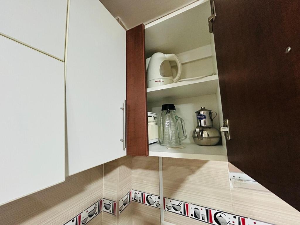 Un baño de departamento acogedor en la Molina