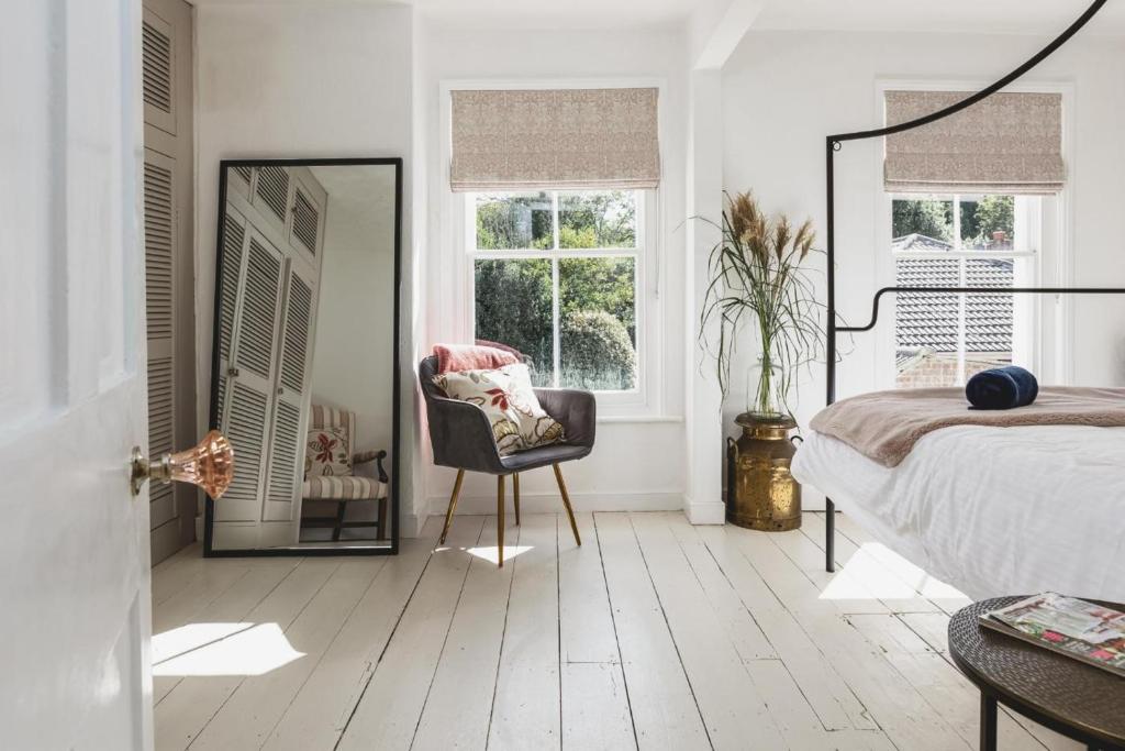 Postel nebo postele na pokoji v ubytování Woodville