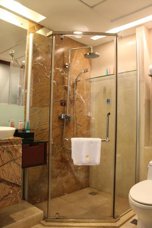 Koupelna v ubytování Holiday Inn Express Xiamen Lushan -Shopping Center by IHG