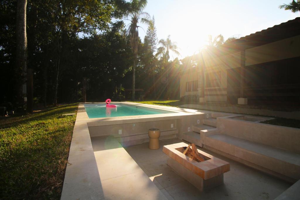 Πισίνα στο ή κοντά στο Natureza Instagrmável Casa Penedo