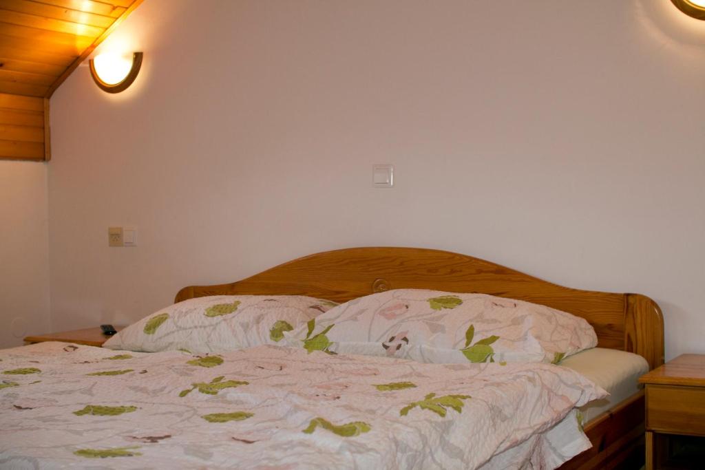 Postel nebo postele na pokoji v ubytování Tourist farm Mraz