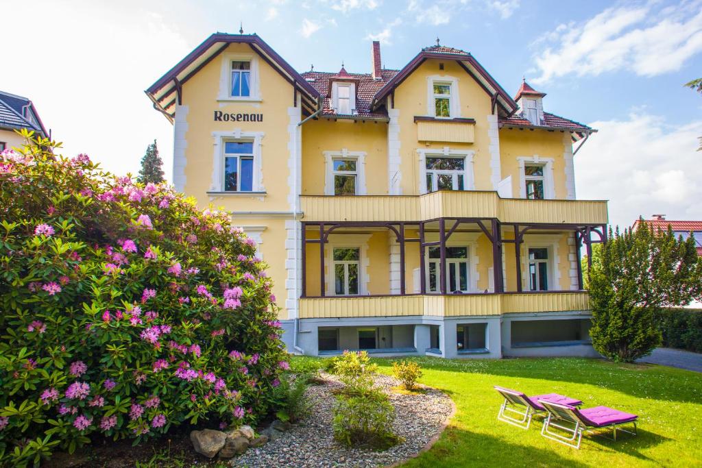 Zahrada ubytování Hotel Rosenau