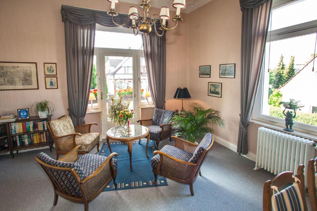 Posezení v ubytování Hotel Rosenau