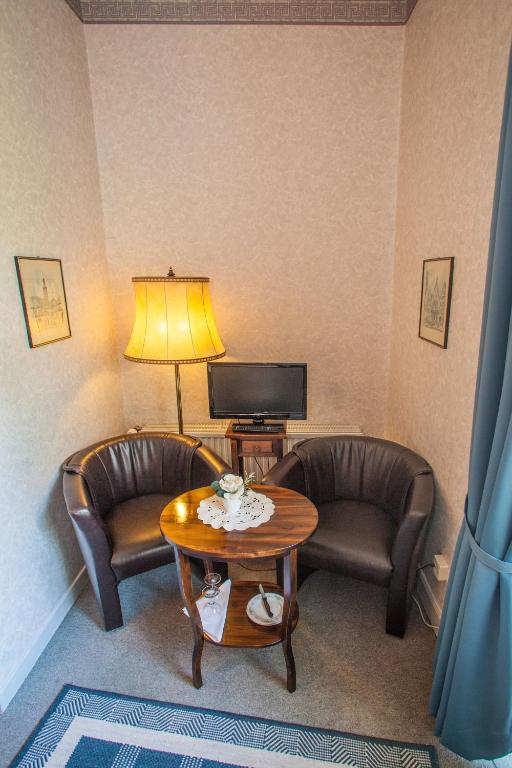 Posezení v ubytování Hotel Rosenau