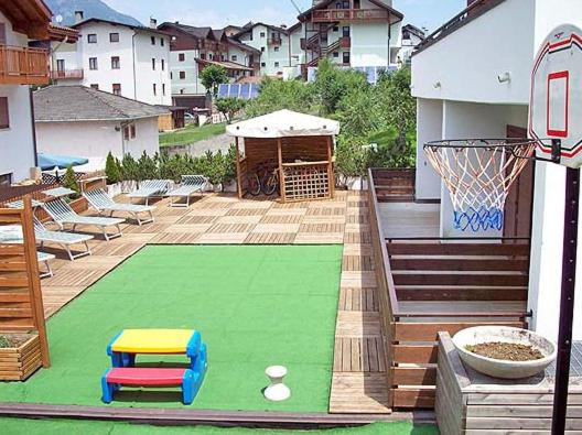 Herní místnost nebo prostor pro děti v ubytování Residence Diamant