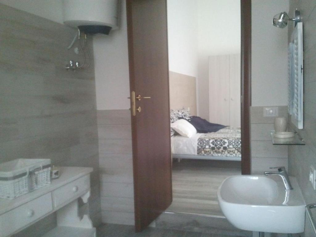 Een badkamer bij B&B La Casa Bianca di Porto Conte