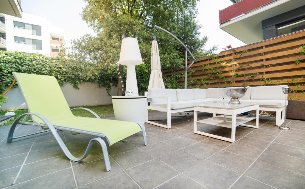 Balkón alebo terasa v ubytovaní Luxury Apartment in Sitges City