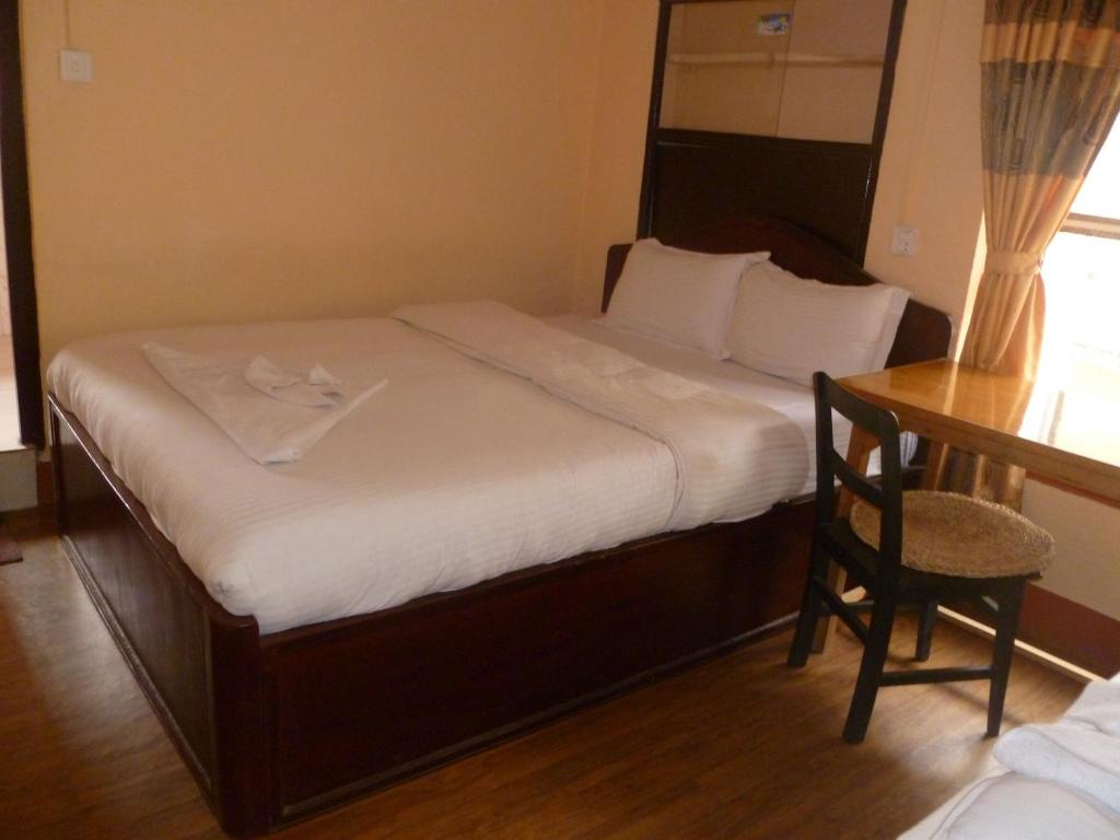 Postel nebo postele na pokoji v ubytování Andes House