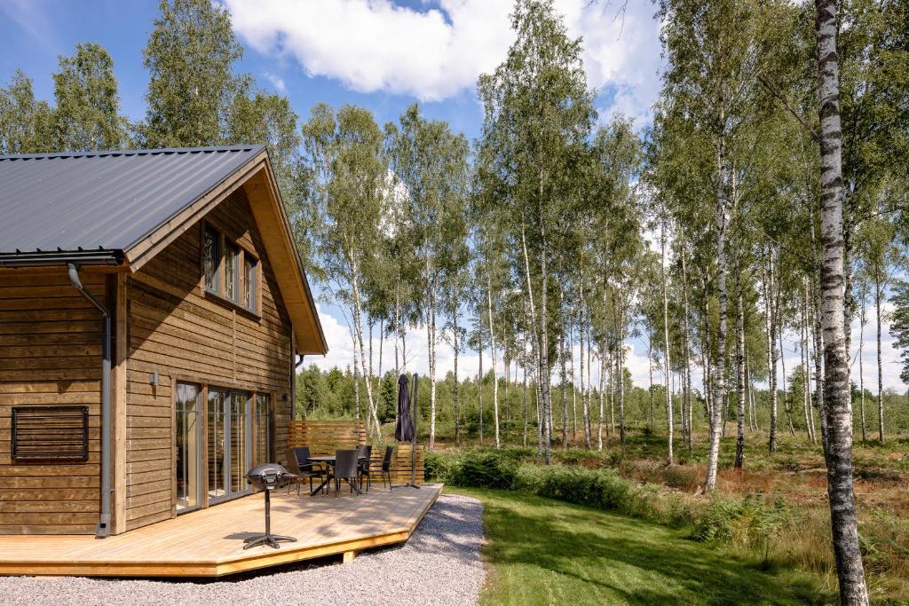 Zahrada ubytování Lakeville lyxigt boende mitt i skogen