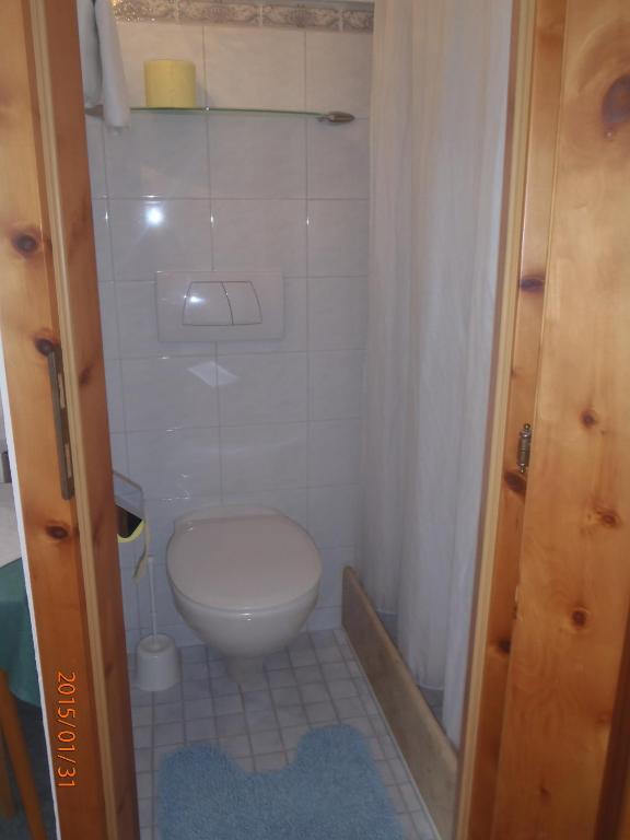 Koupelna v ubytování Gästehaus Rosa Leitgeb