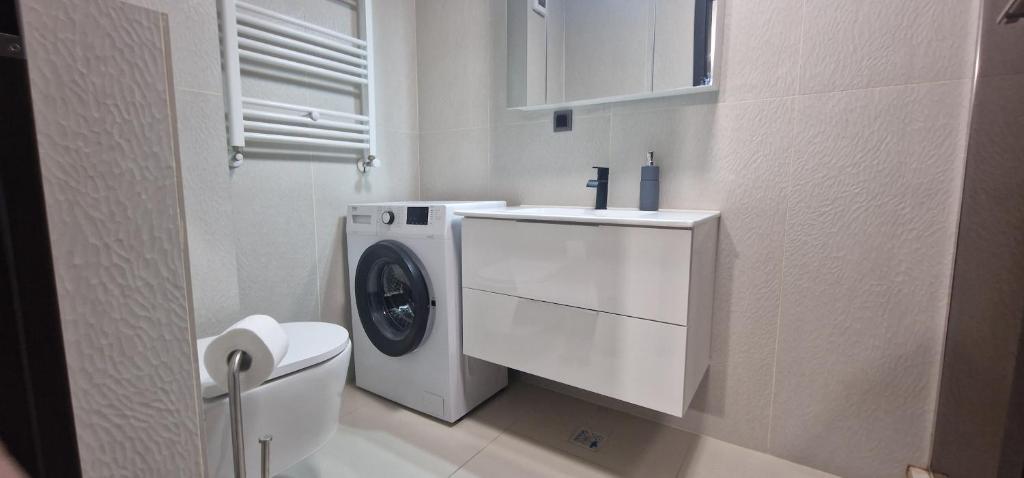 Bilik mandi di Daniela apartament's 17