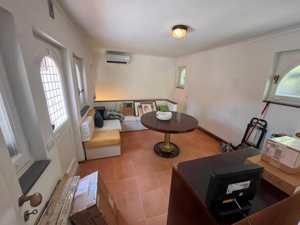 Posezení v ubytování La Flavia