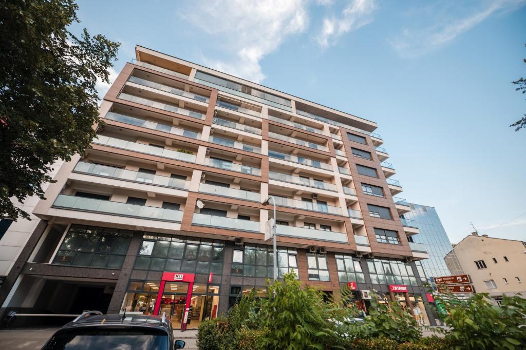 Budova, kde se apartmán nachází