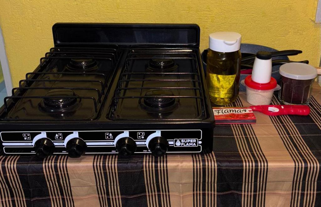 Køkken eller tekøkken på Mundo feliz