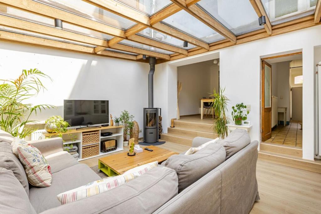 Et tv og/eller underholdning på Maison du Cinquantenaire - The Residential