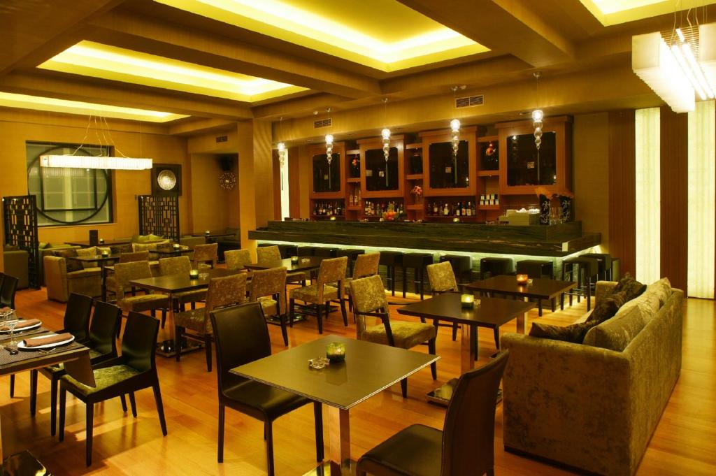 Posezení v ubytování Theoxenia Residence