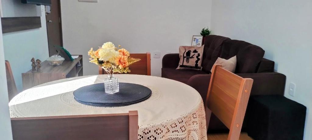 Χώρος καθιστικού στο Apartamento Caruaru