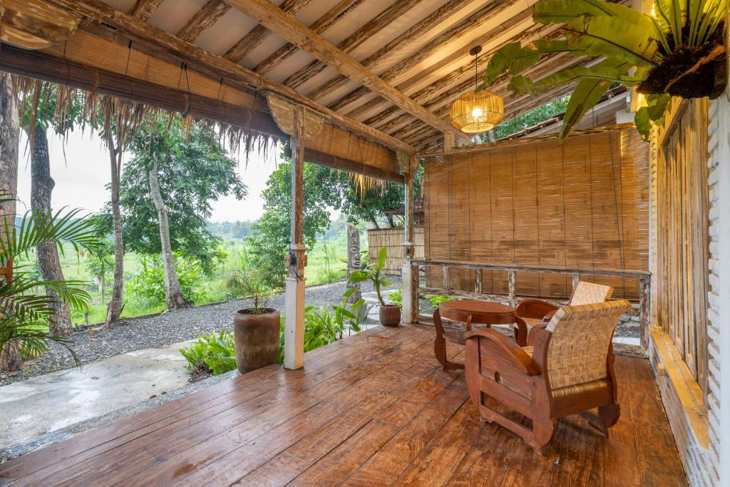 Villa Sare - House with panorama rice field view - Villa Avec Vue Sur Jardin