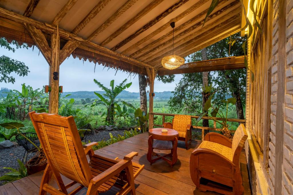 Villa Sare - House with panorama rice field view - Villa 1 Chambre