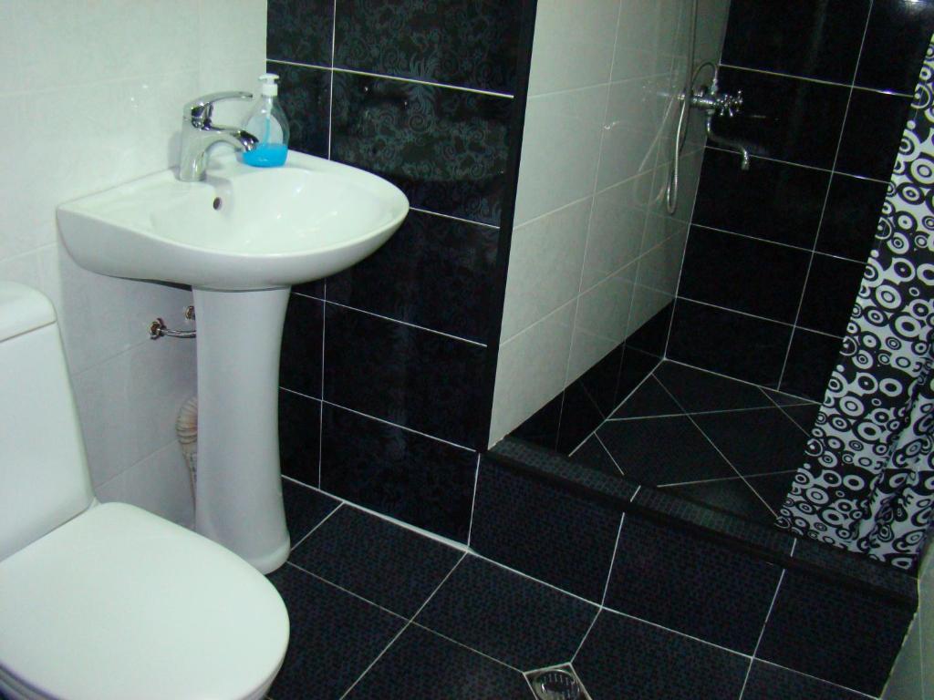 Koupelna v ubytování Comfort Plus