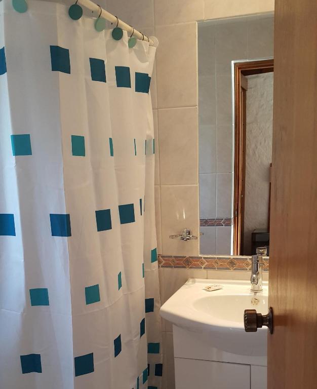 Koupelna v ubytování Stellamar Apart Hotel