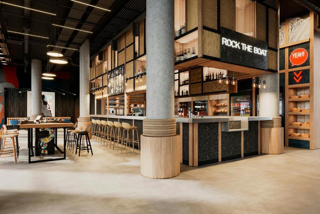 Restaurace v ubytování Moxy Nice