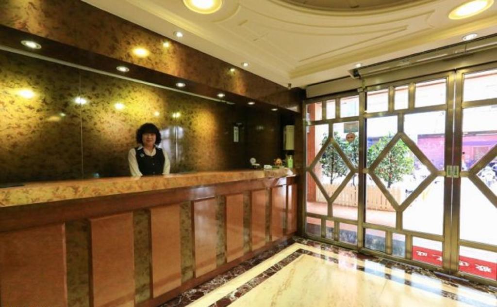 Vstupní hala nebo recepce v ubytování Red Cabin Inn