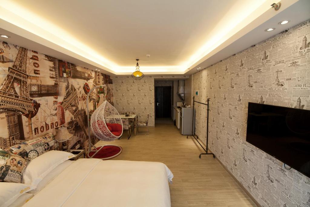 広州市にあるXingyue Apartment Nimble Huamei Branchのギャラリーの写真