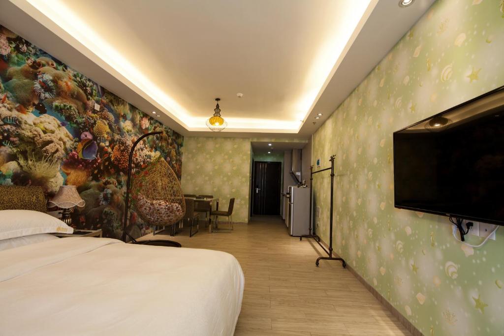 広州市にあるXingyue Apartment Nimble Huamei Branchのギャラリーの写真