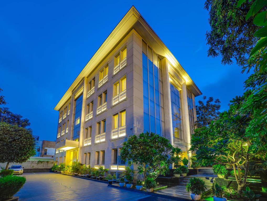 Budova, kde se hotel nachází