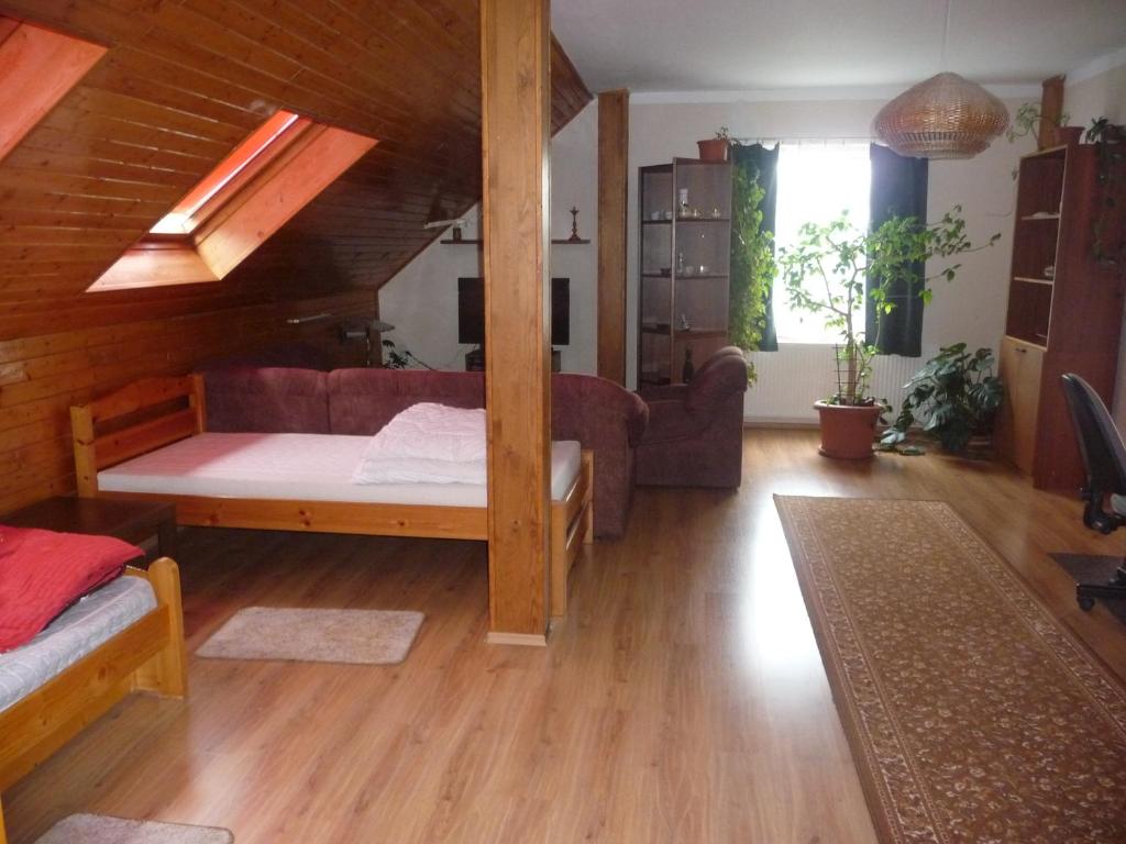 Apartment Rychtrovna tesisinde bir oda