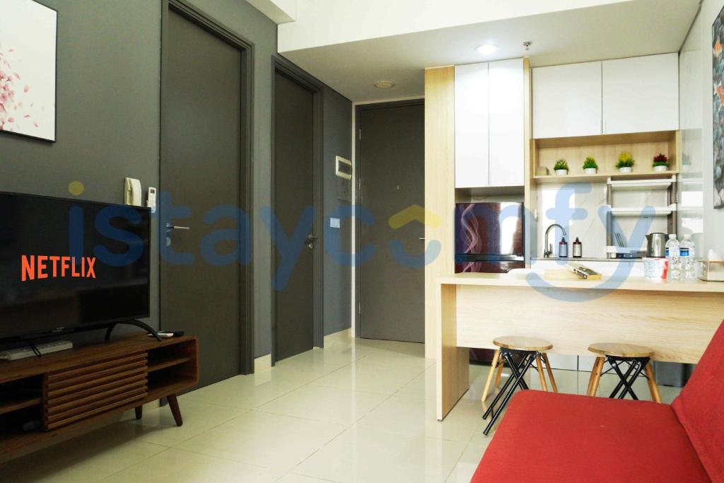 Kuchyň nebo kuchyňský kout v ubytování 2BR One Residence 19AK City View